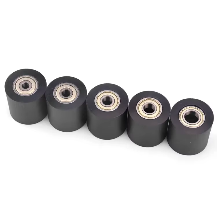 Rouleau en polyuréthane PU noir