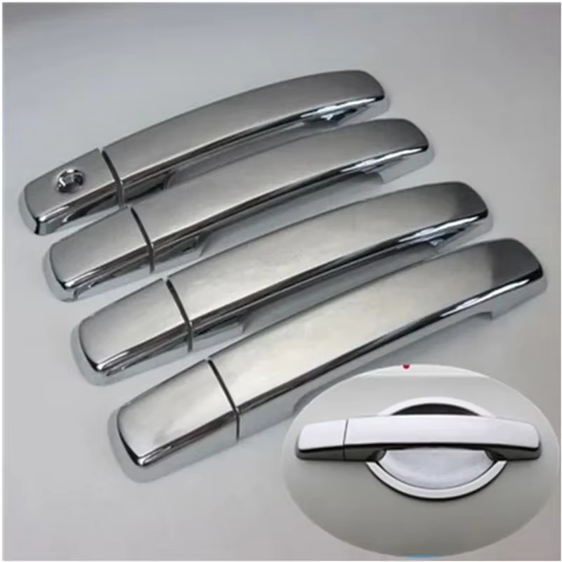 Accessoires de voiture adaptés à NISSAN QASHQAI J10 Dualis première génération 2007 – 2013, garnitures de couverture de calandre centrale avant chromée ABS