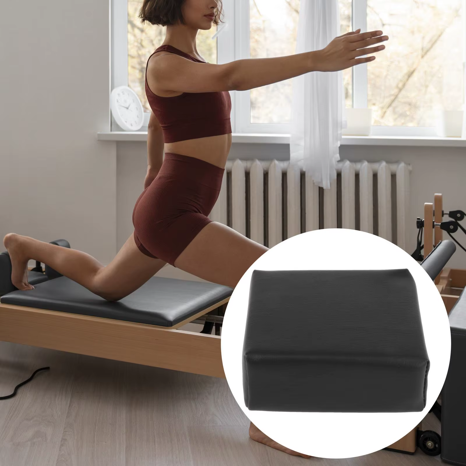 Coussin Pilates ergonomique et confortable