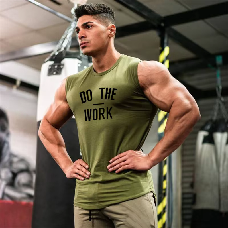 Débardeurs de sport sans manches pour hommes