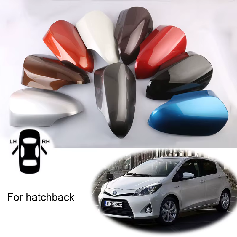 Accessoires pour voiture Toyota Yaris hybride 2012-2019 modèle hayon couvercle de rétroviseur boîtier couvercle
