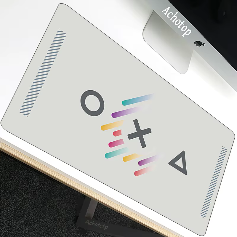 Kawaii Art tapis de souris 900x400mm motif grand ordinateur tapis de souris Cool gris jeu dessin animé tapis pour souris clavier mignon tapis de bureau