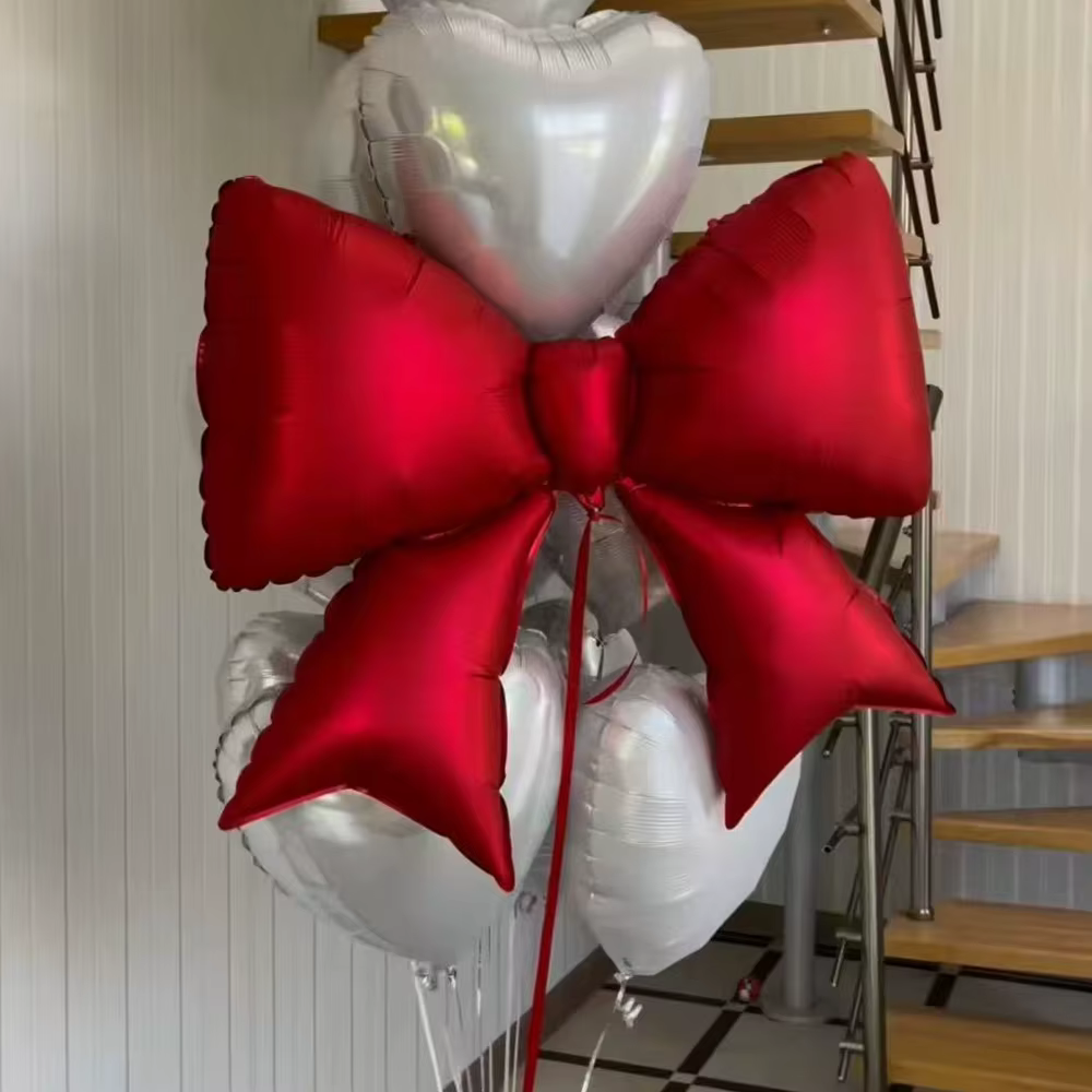 1 paquet de ballons en aluminium en forme d'arc