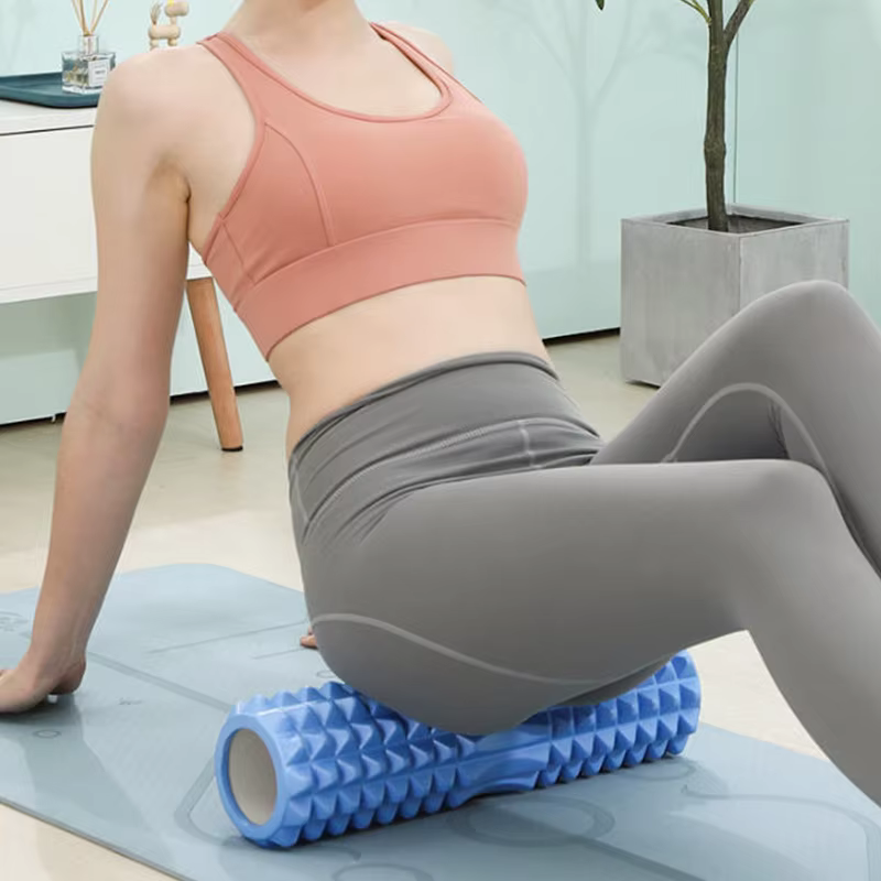 Rouleau de yoga, équipement de fitness, rouleau en mousse EVA, bloc de yoga, rouleau de gym