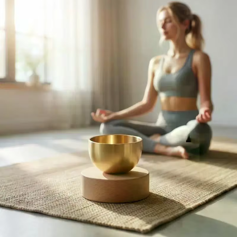 Ensemble de bols chantants miniatures pour le yoga et la méditation