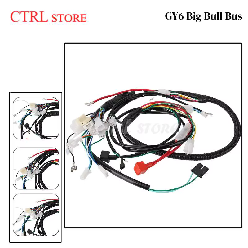 Les accessoires pour quad ATV sont adaptés aux motos tout-terrain, aux quads, aux karts et aux faisceaux de câblage des véhicules de ligne de montage.
