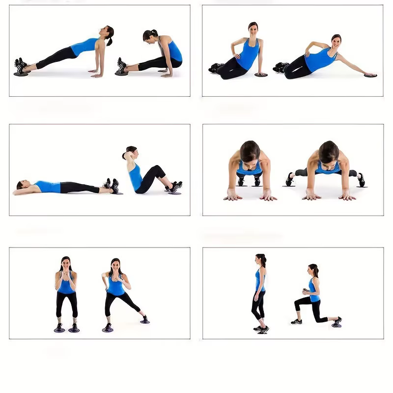 Plaque coulissante pour pilates