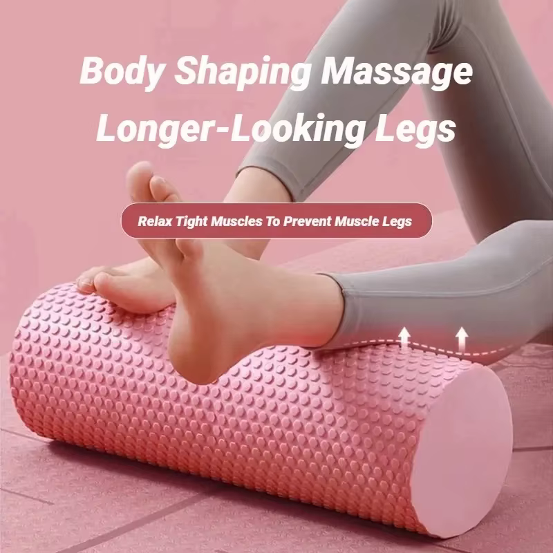 Rouleau de yoga hexagonal en mousse EVA