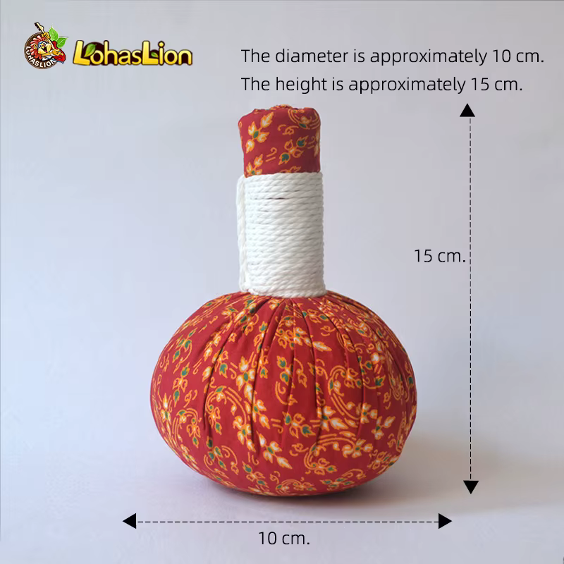 Boule de Massage à base de plantes thaïlandaises
