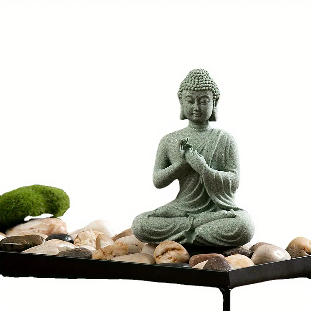 Statue de jardin de bouddha