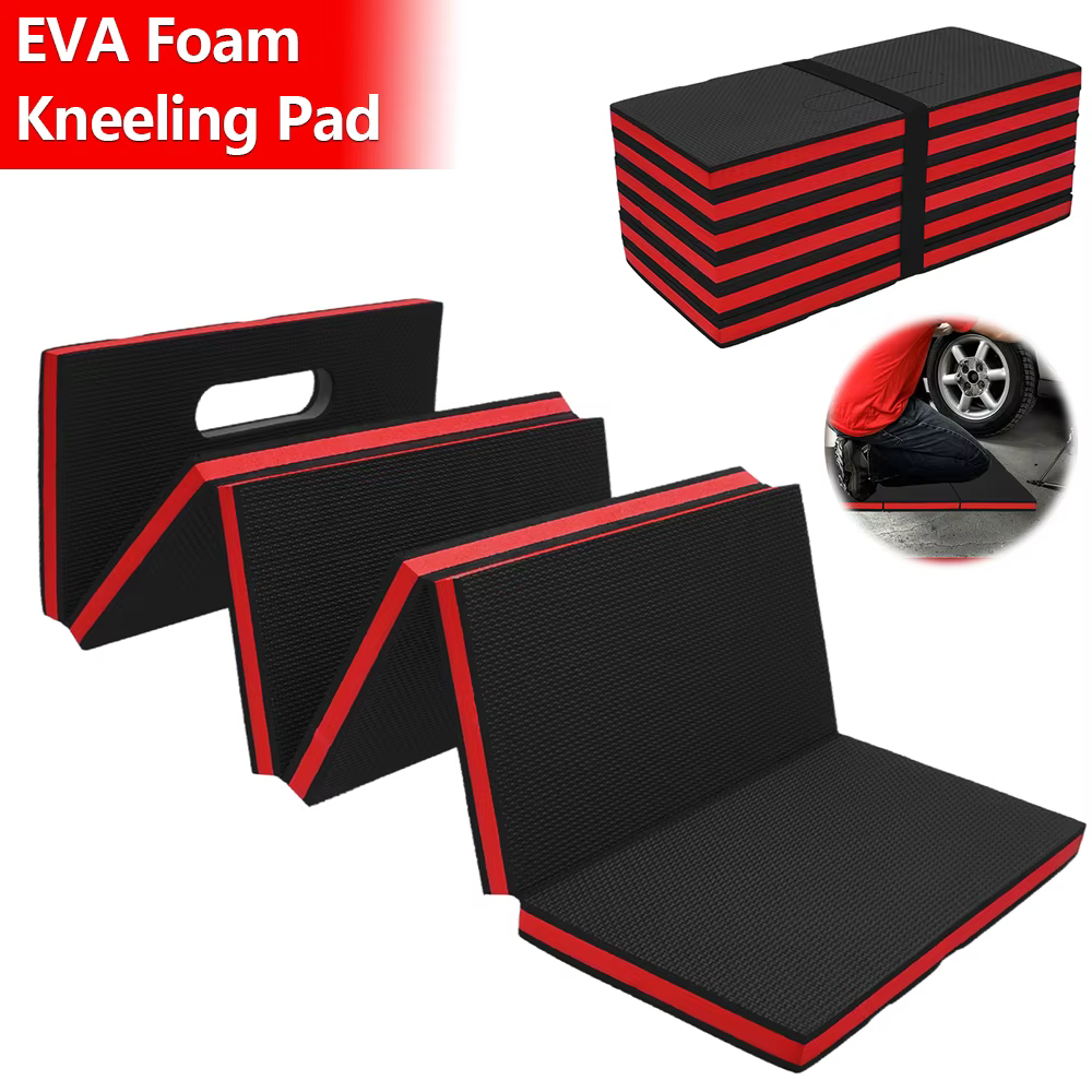 Tapis à genoux pliable en mousse EVA, pour Garage, mécanicien, travail, tapis épais imperméable, outil de protection pour le jardinage et la réparation automobile