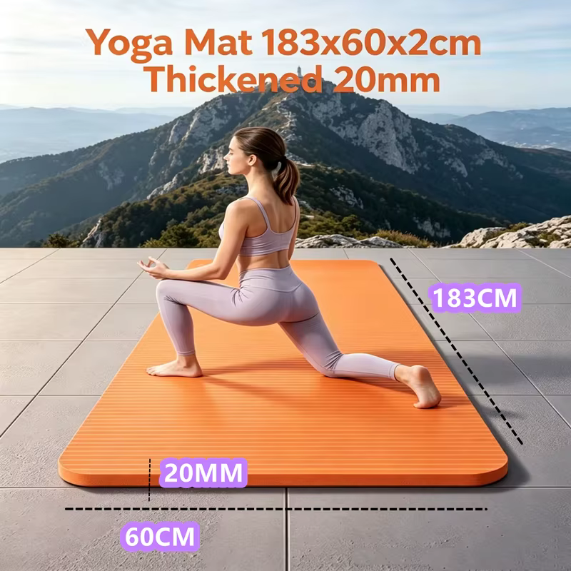 Tapis de yoga extérieur résistant à l'humidité
