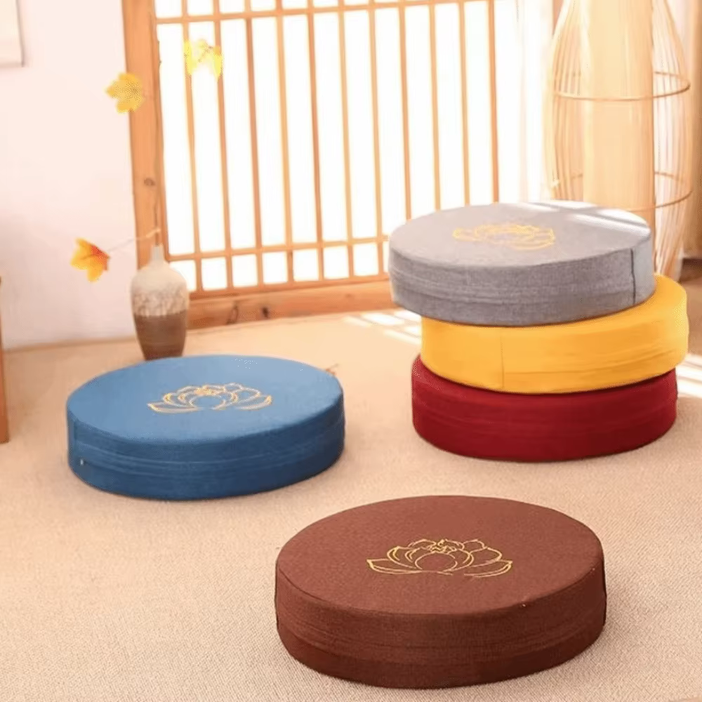 Coussin de méditation de Yoga de style japonais