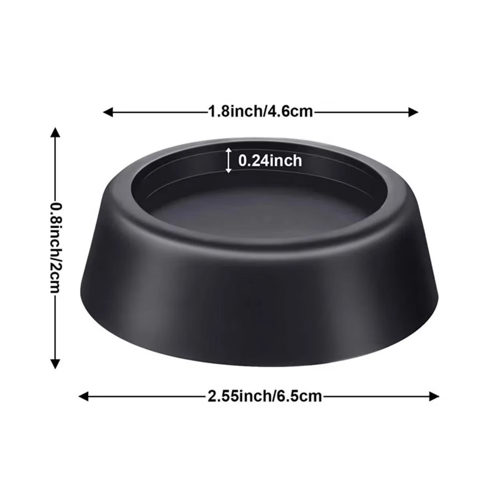Coussinets anti-vibration et anti-bruit pour machine à laver, coussinets de pied en caoutchouc, antichoc et antibruit, laveuse et sécheuse, 4 pièces