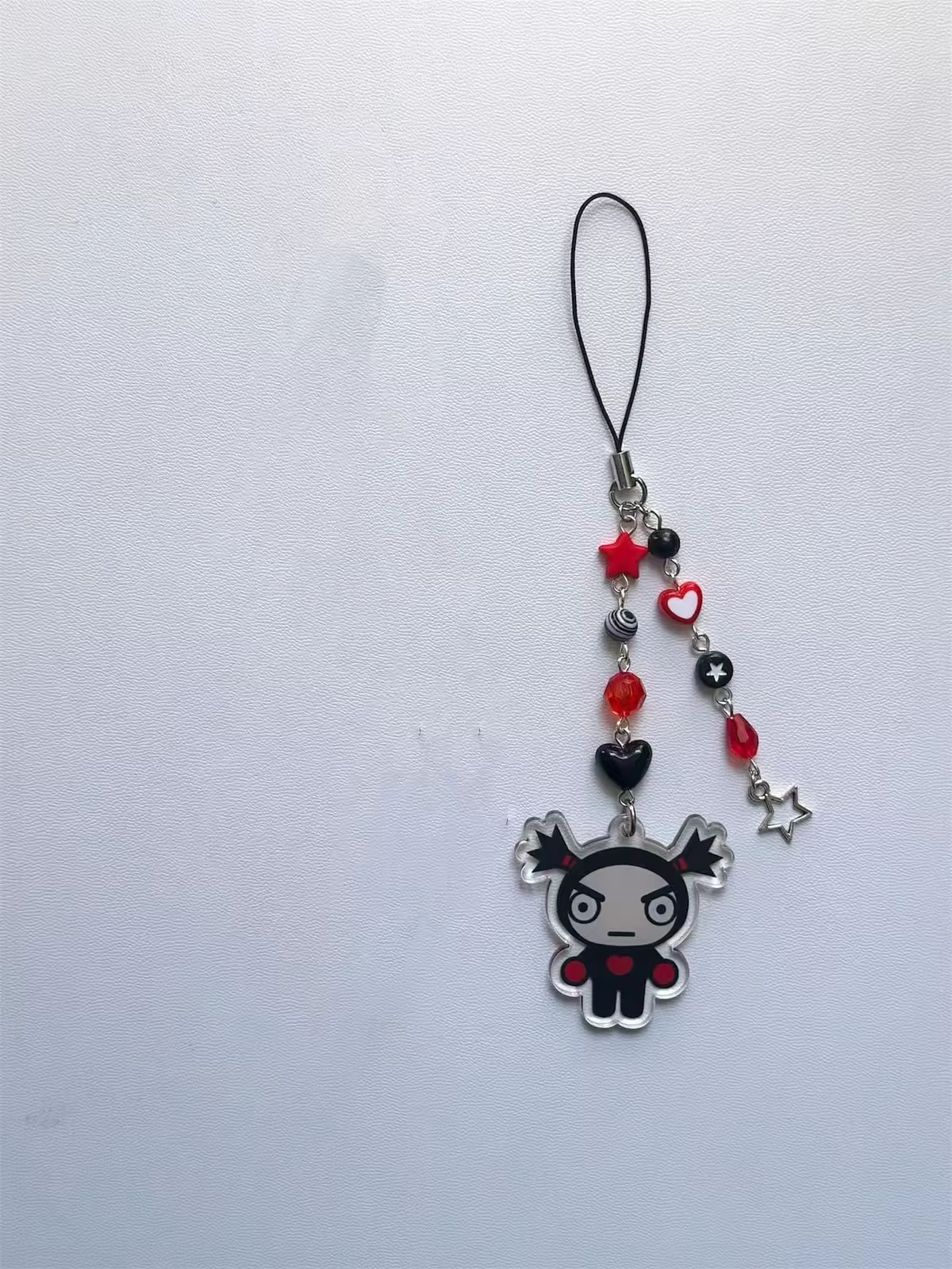 Ensemble de porte-clés Pucca Garu assortis : Ensemble d'accessoires pour couple amoureux Y2K