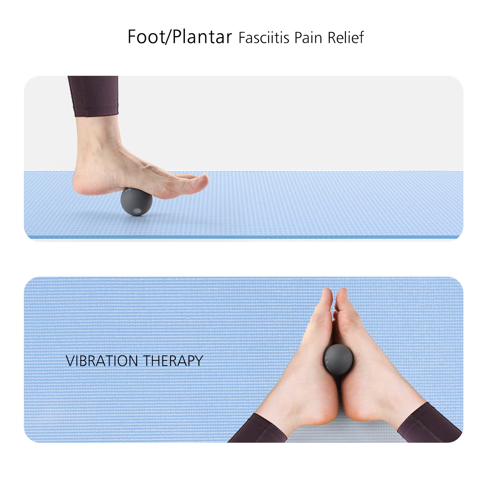 Balle de massage vibrante électrique pour le sport