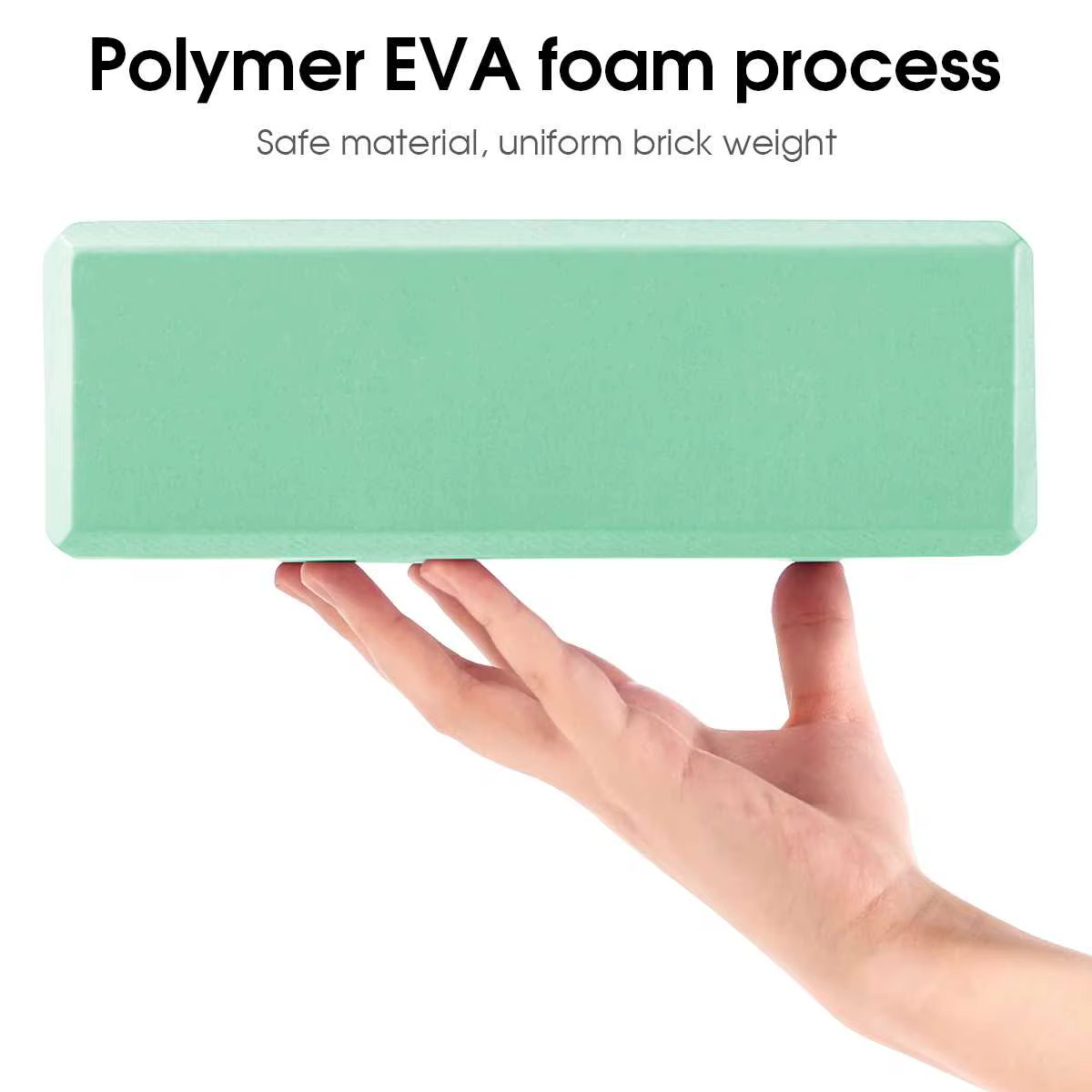 Blocs de gymnastique en brique de Yoga de qualité supérieure avec mousse EVA haute densité