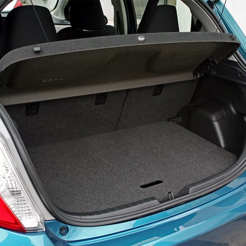 Couverture de coffre non rétractable pour Toyota Yaris 2012 – 2017, support de colis, bouclier de confidentialité, décoration automobile, accessoires d'intérieur