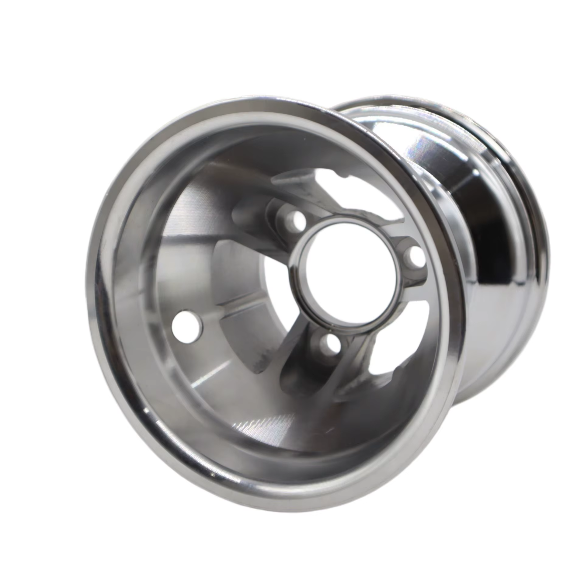 Kart 10x4.50-5 125mm moyeu de roue avant 5 pouces Go-kart voiture 4 dérive jantes en alliage d'aluminium