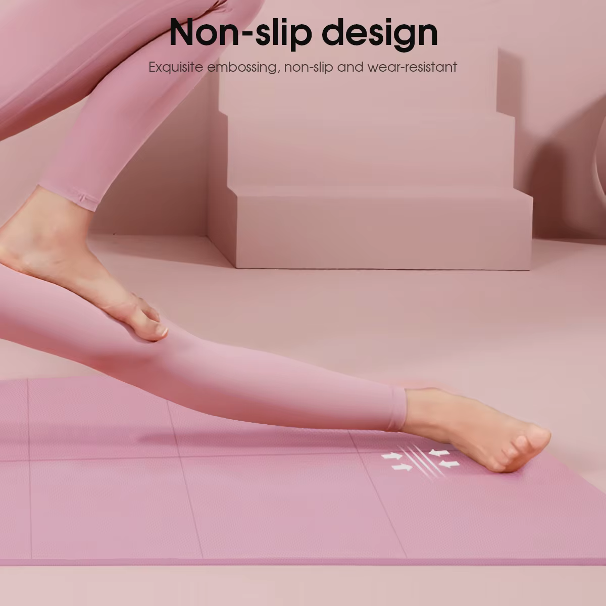 Tapis de Yoga pliable rose, écologique, EVA, pour voyage, Fitness, exercice, épaisseur 3/4/6mm, pour les entraînements de Yoga, Pilates