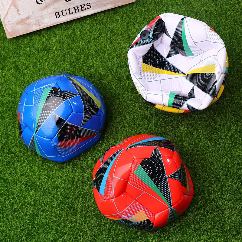 Sports de plein air jeu formation pratique jouer balle cadeaux d'anniversaire taille 2 ballon de football pour les jeunes adultes résistant à l'usure ballon de football
