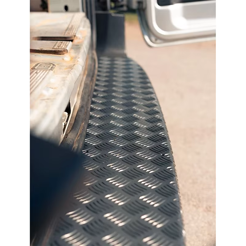 Protection de pare-chocs arrière de voiture, protection de pare-chocs en caoutchouc adhésif antidérapant pour VW T5 T6 Fiat Ducato Ford Transit