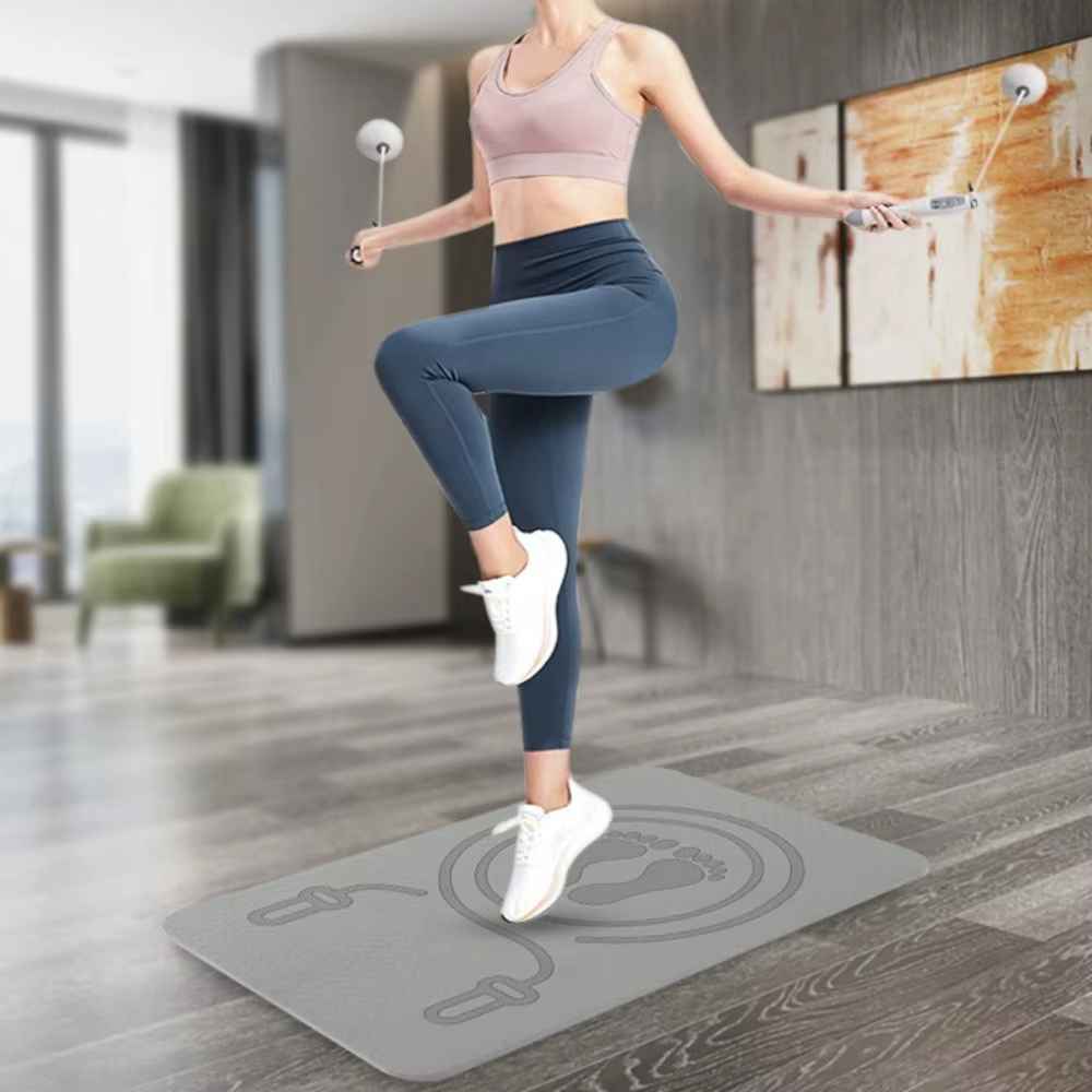 Tapis de Fitness Anti-bruit corde à sauter