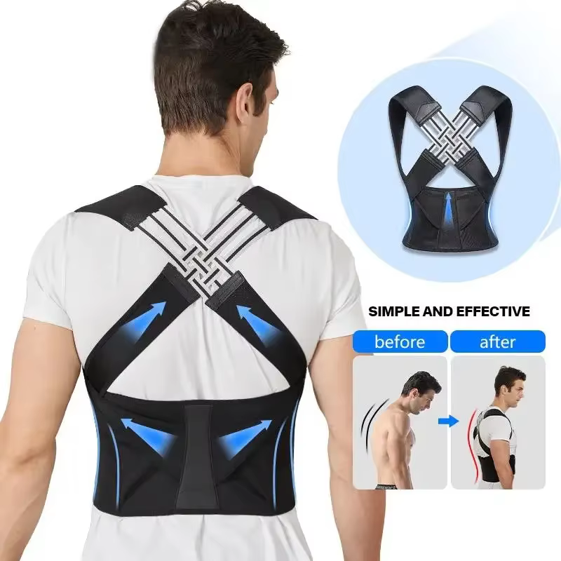 Correcteur de posture | Ceinture de soutien du dos réglable pour la Correction de la taille abdominale