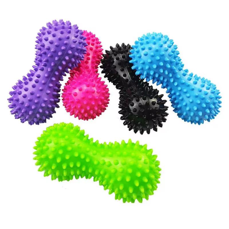 Boule de Massage aux cacahuètes colorée en PVC
