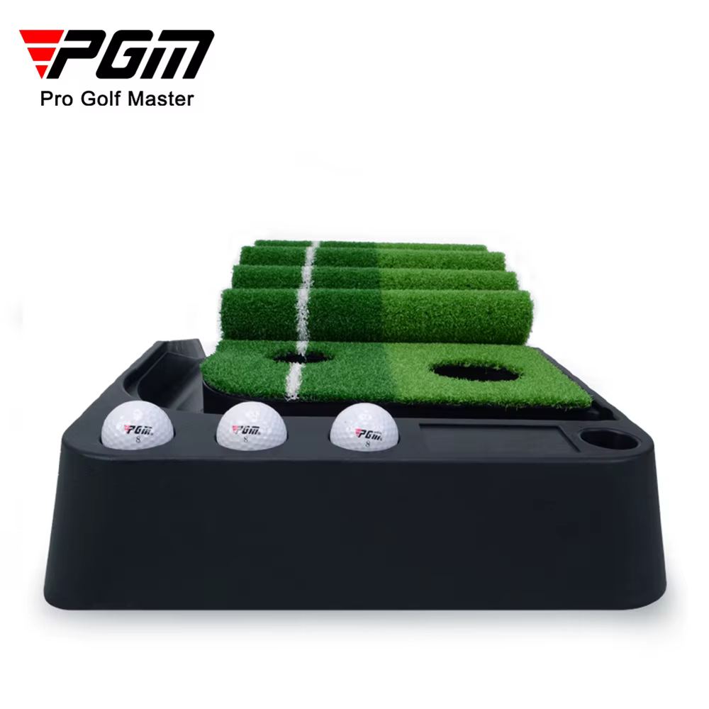 Tapis de putting Perfect Practice – Green de putting d'intérieur pour la maison – Aide à l'entraînement de golf – Tapis de putting de golf de qualité supérieure avec un effet réaliste