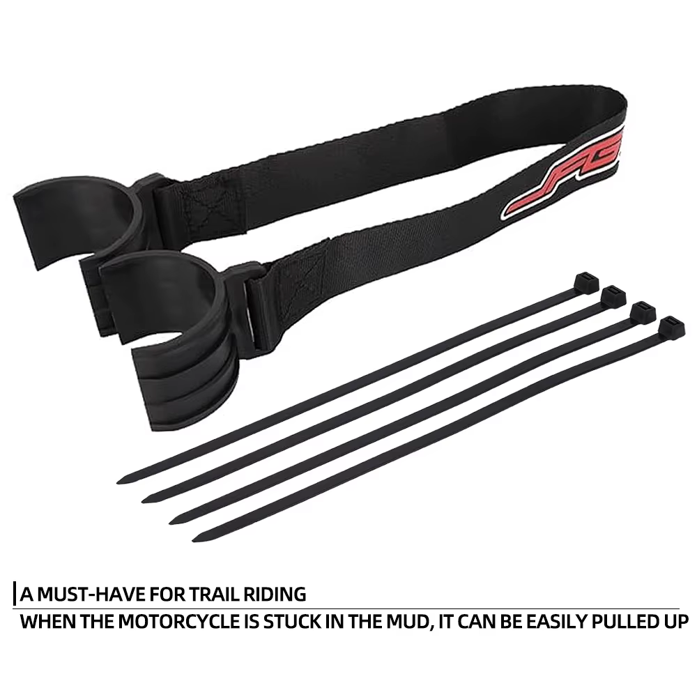 Sangle de sauvetage avant et arrière de moto, laisses de ceinture de traction pour Beta 125 200 250 300 350 390 430 RR 2T 4T tout-terrain Pit Dirt Bike