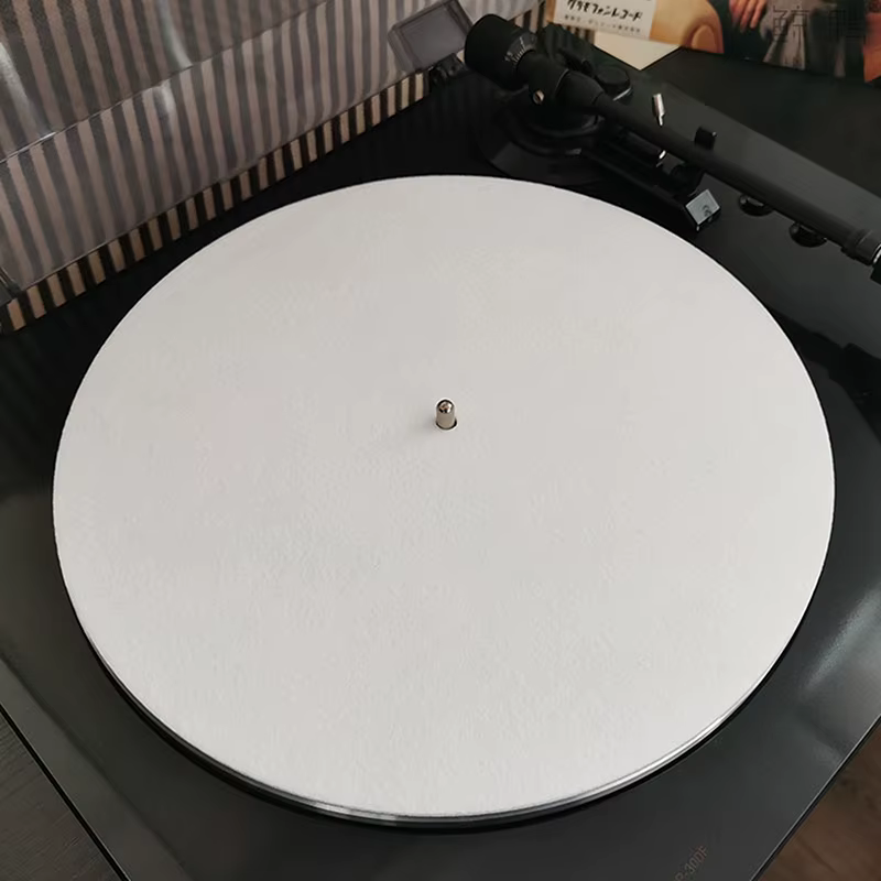 Pour LP vinyle disque Audio remplacement bricolage accessoires Audiophile épais platine tapis 1PC tapis antidérapant feutre platine plateau tapis