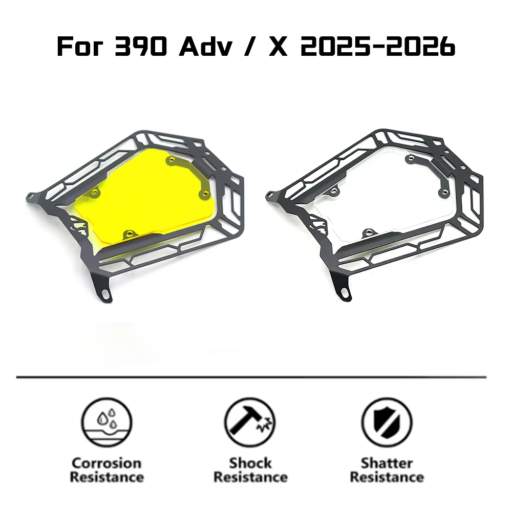 Accessoires de moto pour KTM 390 Adventure /X, couvercle de protection des phares, protection des lentilles des phares, support de téléphone pour navigation GPS