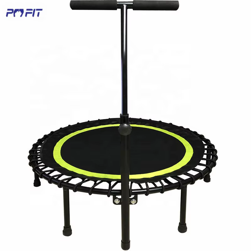 Trampoline d'entraînement de fitness de gymnastique adulte robuste de 150 kg exercice de saut trampolines de 55 pouces