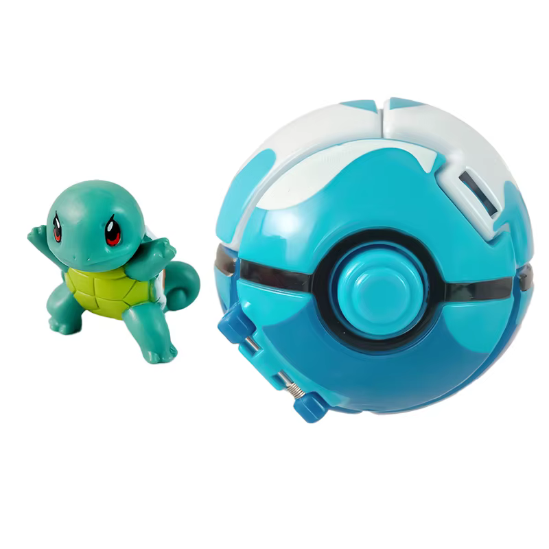 Figurines Pokémon, figurines d'action anime, Pikachu, Charizard, Mewtwo, Bulbasaur, Mew, collection Pokeball, ensemble de jouets monstres