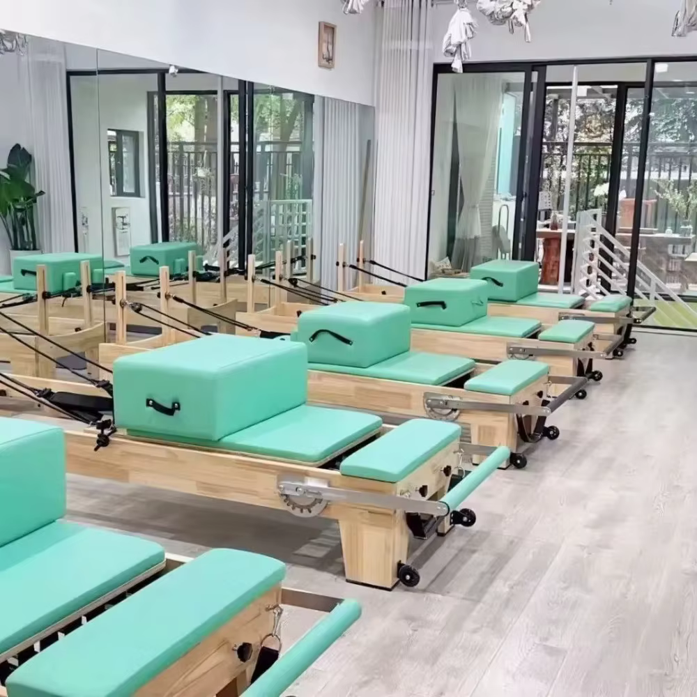 Lit de Pilates Reformer australien pour la maison et le studio – Équipement de fitness pour le remodelage corporel et l'entraînement de force