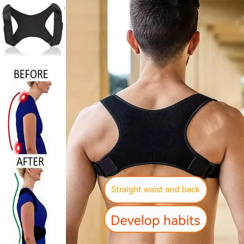 Ceinture de soutien de la posture pour un meilleur alignement – Support dorsal léger pour s'asseoir et debout