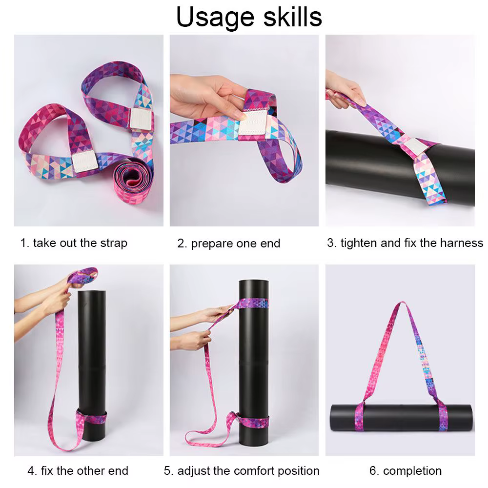 Sangles de transport pour tapis de Yoga