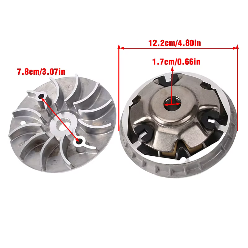 Pièce de rechange moteur GY6 pour kart quad 230CC, moto tout-terrain, avec embrayage et transmission par roue motrice – Nouveauté !