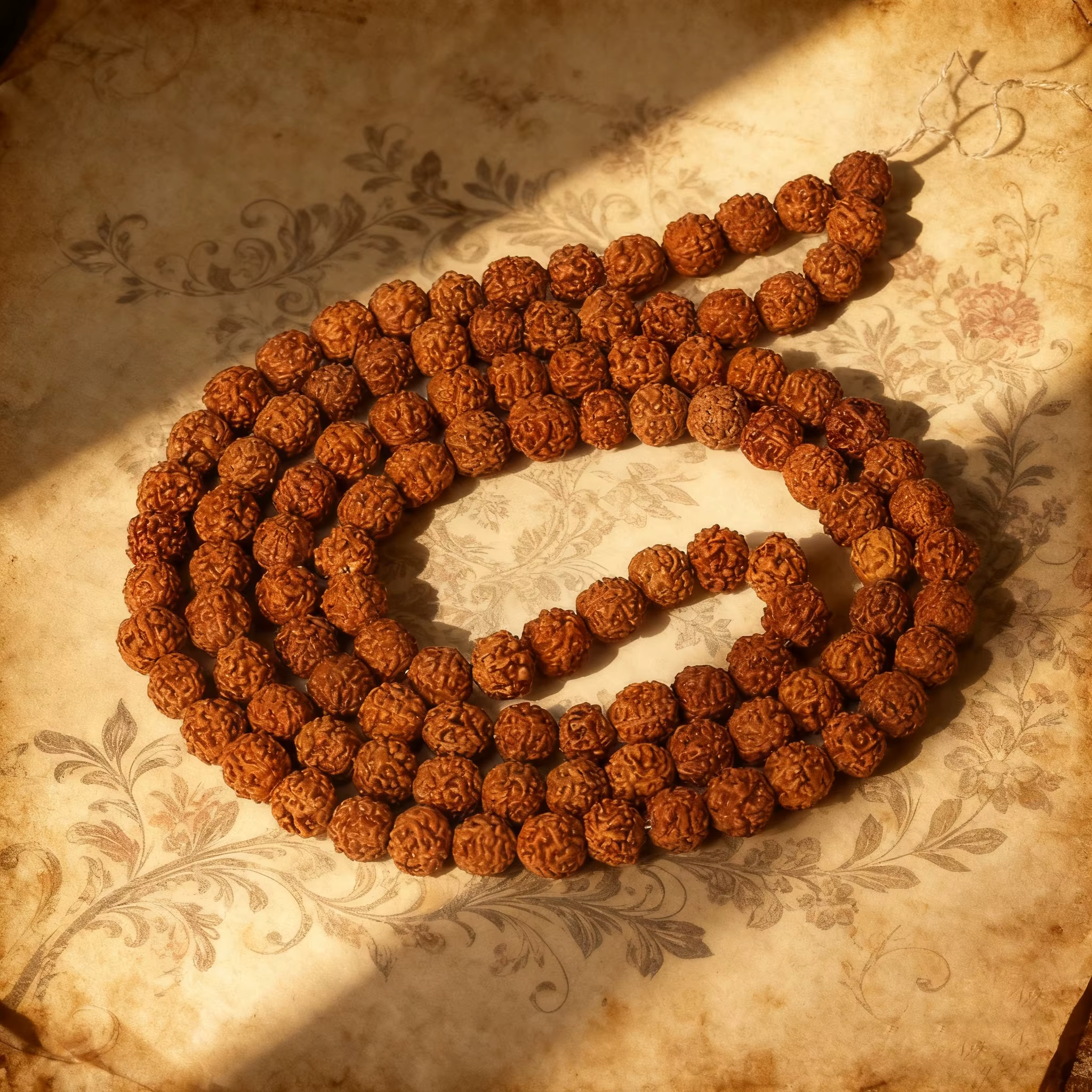 108 perles Mala Rudraksha collier de prière bouddhiste bijoux de méditation Bracelet de Yoga 6-14mm pour accessoires de