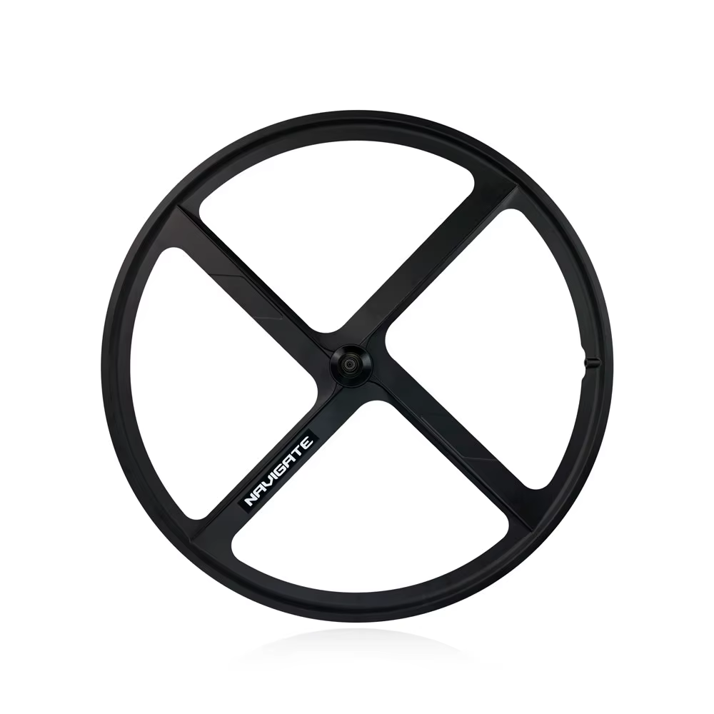 Vélo de piste engrenage fixe 33MM V frein quatre rayons route pneu roues alliage 700C léger Fixie roue de vélo