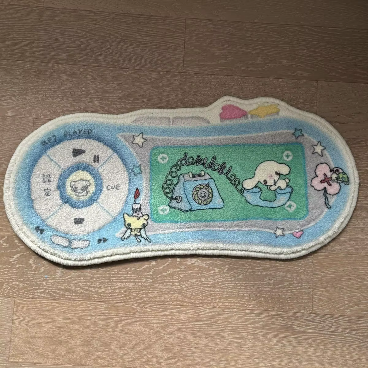 VIKAMA dessin animé mignon tapis de sol pour animaux de compagnie imperméable résistant aux taches entrée canapé salon chambre tapis décoration de la maison tapis