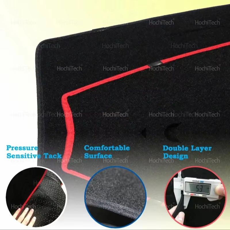 Tapis de couverture de tableau de bord automobile, Anti-UV, pour citroën Berlingo, Peugeot Partner, Opel Combo Life 2019 – 2022