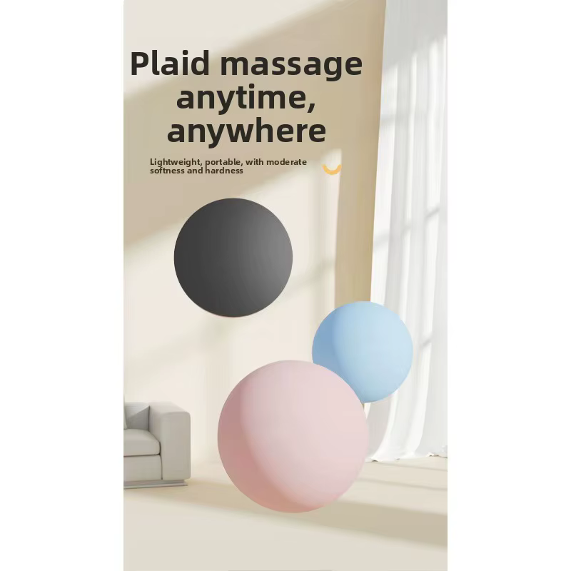 Ballon de massage en TPR de 6 cm, ballon de massage en forme d'arachide, relaxation musculaire, soulagement des points d'acupuncture, ballon de yoga et de fitness