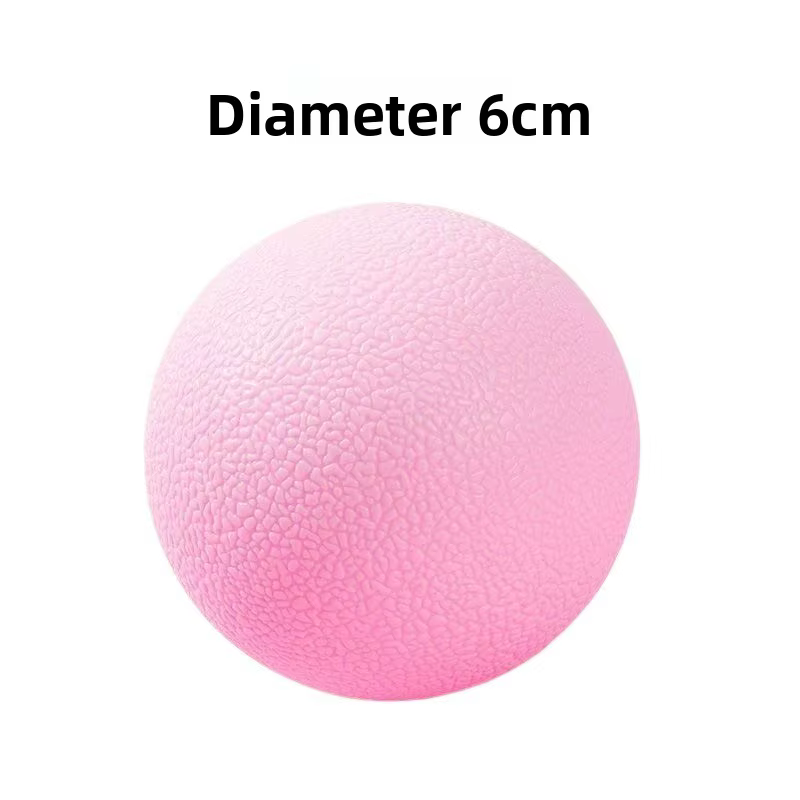 Ballon de massage en TPR de 6 cm, ballon de massage en forme d'arachide, relaxation musculaire, soulagement des points d'acupuncture, ballon de yoga et de fitness