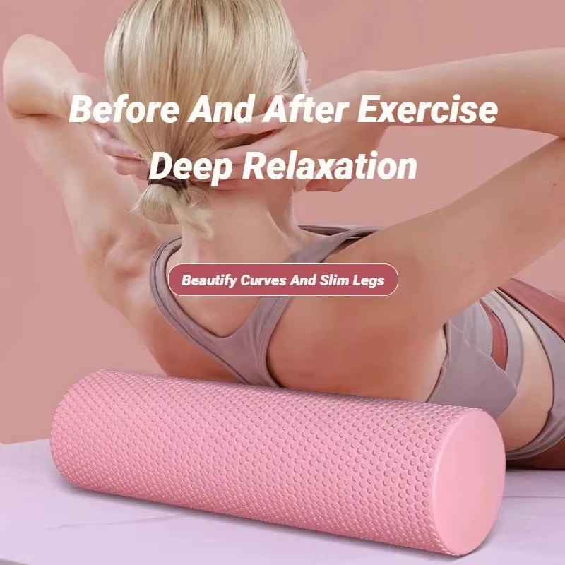 Rouleau de yoga hexagonal en mousse EVA