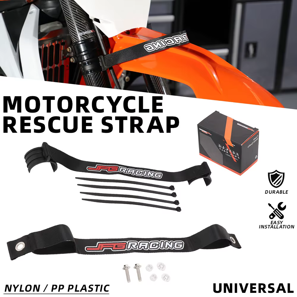 Sangle de sauvetage avant et arrière de moto, laisses de ceinture de traction pour Beta 125 200 250 300 350 390 430 RR 2T 4T tout-terrain Pit Dirt Bike
