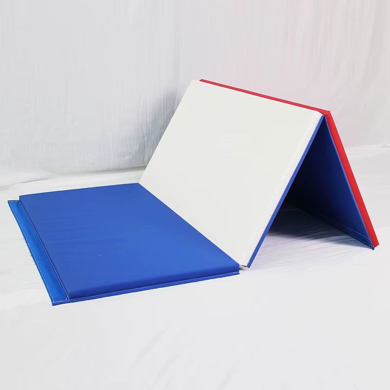 Tapis de yoga pliable et antidérapant en PU + EPE de 2 pouces d'épaisseur
