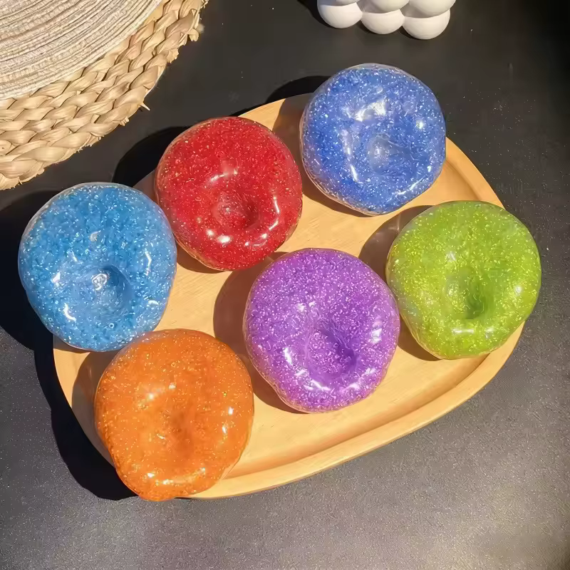 Balle anti-stress colorée et portable