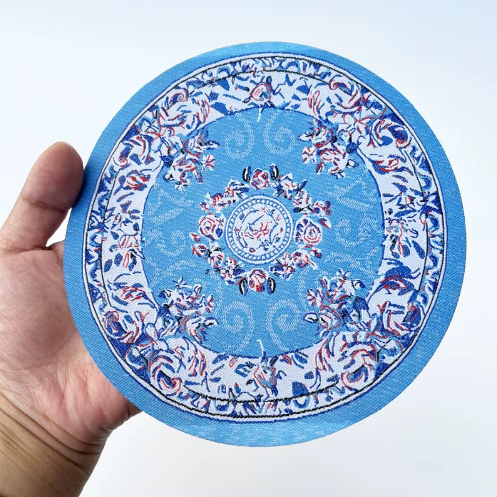 Tapis de maison de course multicolore, accessoires de beurre de jouet, nar, rond, tissage l'inventaire, maison de jeu, style turc, polymères de revêtement de sol